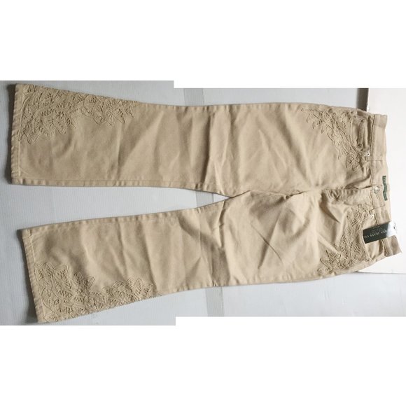 πππ - πππππ ππππππ πΌ Lace πCrochet Jeans - Picture 2 of 6